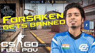 Forsaken POV  OpTic India Vs Revolution at eXTREMESLAND 2018 Asia Finals [upl. by Starling948]