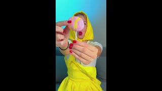 Sneaking Chewing Gum Disguised as Lollipop 🍭 sneaky fun viral [upl. by Ecerehs]