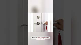 Stay safe for only 12 get your Portable lock today portablelock lock keepsafe staysafe [upl. by Nannette]