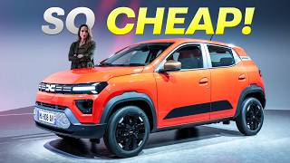 NEW £20000 Dacia Spring  The Cheapest Proper Electric Car [upl. by Callahan]