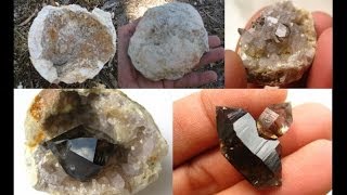 How to find Mooralla Geodes with Smoky Quartz Crystals  Mooralla Video 1 [upl. by Nedarb]