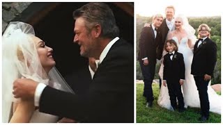 Blake Shelton and Gwen Stefanis Wedding in less than 1min [upl. by Anitsirc]