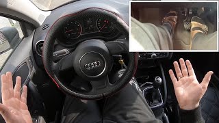 PKW Kupplung prüfen Kupplungsverschleißtest Audi A1S1 Sportback Anleitung [upl. by Elmajian]