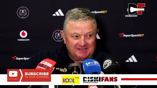 Gavin Hunts PostMatch Press Conference  Orlando Pirates 20 SuperSport United [upl. by Aspia]