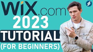 Wix Tutorial 2023Full Tutorial For Beginners  Create A Professional Website [upl. by Latonia551]