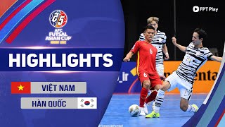 VIỆT NAM  HÀN QUỐC  HỒ VĂN Ý LẠI RỰC SÁNG VIỆT NAM ĐỔ “MƯA BÀN THẮNGquot  AFC FUTSAL ASIAN CUP 2022 [upl. by Yadroc]