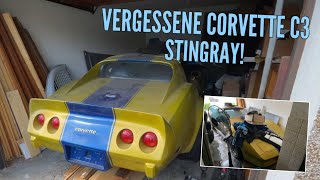 Corvette Stingray C3 Ecklers Tuning von 1977 in kleiner Garage verstaubt und vergessen [upl. by Ameluz]