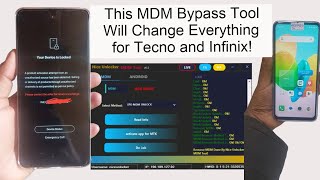 This MDM Bypass Tool Will Change Everything for Tecno and Infinix MDMBypass [upl. by Leumek]