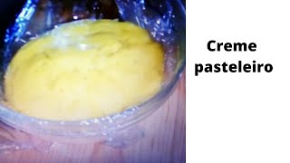 Creme pasteleiropastry cream crème pâtissière cremepasteleiro [upl. by Raasch]