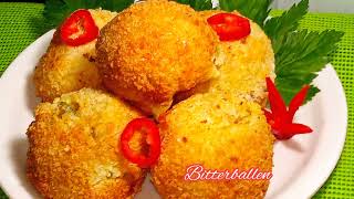 Resep Bitterballen enak teman minum teh sore hari [upl. by Zennas]