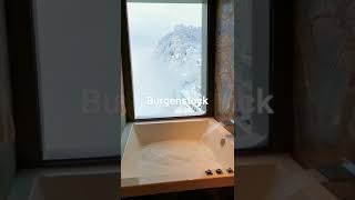 Burgenstockluxury hotel in the Swiss Alps with unique viewsthe best hotel in Switzerland🇨🇭shorts [upl. by Nnylyrehc]