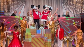 Disneys Jollywood Nights DISNEY HOLIDAYS IN HOLLYWOOD STAGE SHOW 11112023 OPENING CHRISTMAS PARTY [upl. by Nakah]