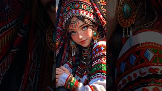 How AI Represents Beautiful Belarusian Girls in VR newmusic aiart ai aiartwork wallpaper [upl. by Styles]