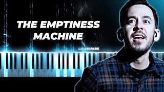 Linkin Park  The Emptiness Machine  piano karaoke instrumental cover [upl. by Ines]