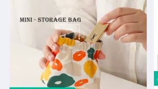 multifunctional storage bag double zipper large capacity storage organiser [upl. by Bum627]