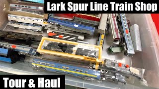 Lark Spur Line Train Shop  Tour amp Haul [upl. by Chrysler]