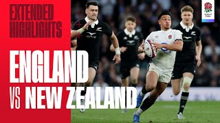 IT WENT DOWN TO THE LAST KICK OF THE GAME  England vs New Zealand  Extended highlights [upl. by Granese918]