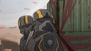 Im Not Going Out There  Helldivers 2 Animation [upl. by Bud307]