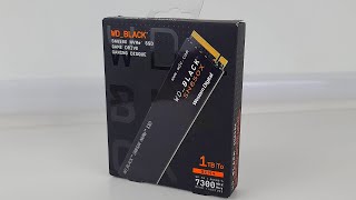 WD Black SN850X 1To  Review amp Unboxing FR [upl. by Benjamen]