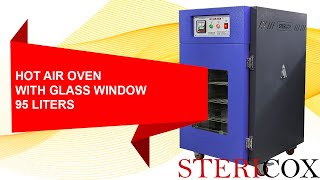 95 Liters Hot Air Oven with Glass Window [upl. by Eikceb]