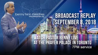 Benny Hinn LIVE at The Palace Church in Toronto Canada PM Service [upl. by Ramsay901]