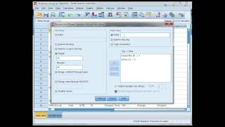 Recode scale variable into categories in SPSS [upl. by Arlana]