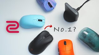 ベーシックエルゴ  ZOWIE EC3CW ワイヤレスゲーミングマウスを2週間使用した正直な感想。 [upl. by Neeliak]