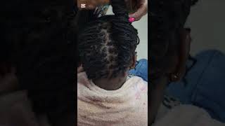 must see barrel twist beautifullocs hairstyles locshairstyles haircare [upl. by Aicilif]