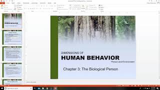 Chapter 3 The Biological Person [upl. by Pierrepont]