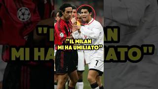 RONALDO È STATO UMILIATO DAL MILAN😱ronaldocristianoronaldo [upl. by Pineda]