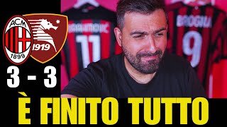 È FINITO TUTTO MILAN  SALERNITANA 33 [upl. by Massie]