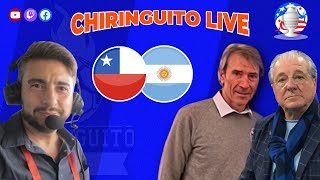 ⚽ CHILE  ARGENTINA  ¡La Copa América en Chiringuito Live [upl. by Nicolette]