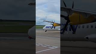 4k aurignyairlines aurigny ATRbroadcast airbus AurignyAirServicesOfficial taxi [upl. by Aniri]