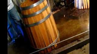 Making Wine Barrels at Nadalié Cooperage Calistoga California [upl. by Thacker]