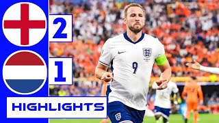 England vs Netherlands Semi Final  Euro Cup 2024 Highlights EuroCup2024 [upl. by Addy705]