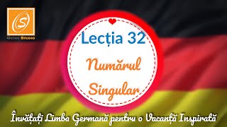 Lecția 32  Substantivul  Numărul Singular  Învață Limba Germană pentru o Vacanță Inspirată [upl. by Goldie]