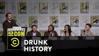 Drunk History  Exclusive  Drunk History at ComicCon [upl. by Suzann654]