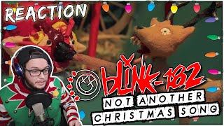 BLINK182  quotNot Another Christmas Songquot REACTION [upl. by Eigger]