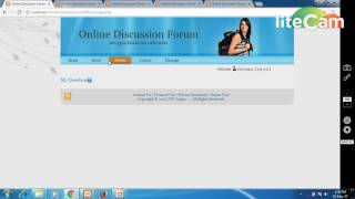 Online Discussion Forum Project Department of Computer Sciences SOET  JNU [upl. by Antonius685]