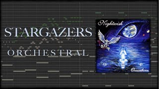 Stargazers Nightwish  OrchestralSynth [upl. by Yenttirb]