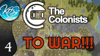 The Colonists Ep 4 TREES ARE THE REAL ENEMY  Scenario 4 War  Lets Play Gameplay [upl. by Lian799]