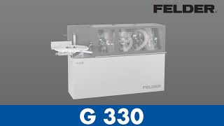 Felder® G330  Setup demonstration of the Edgebander  Felder Group HowTo [upl. by Aylad]