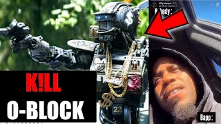 Billionaire Black Warns O Block quotSending Tesla Robots inside the Gatesquot [upl. by Oisinoid937]