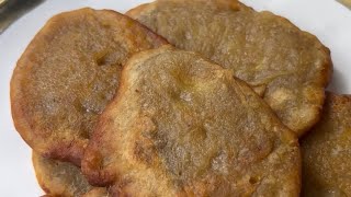 BANANA FRITTERS RECIPEJAMAICAN STYLE [upl. by Regen]