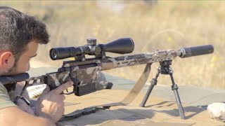 Sig Sauer Cross 16quot 308 Shooting 1000 Yards [upl. by Ahsyle]