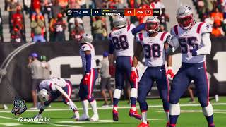 Madden 24 gameplay  Patriots vs Bengals [upl. by Nathanson]