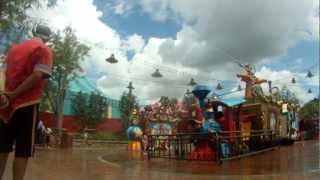 Casey Jr Splash and Soak in Fantasyland KGS HD [upl. by Nahgaem48]