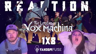 Vox Machina 1x8 “A Silver Tongue” Reaction [upl. by Ystap]