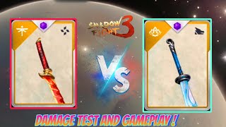 BLIZZARD Vs BLAZING LOGIC Gameplay And Comparison  Which is Better  🤔🤔 Shadow Fight 3 [upl. by Ellatnahc]