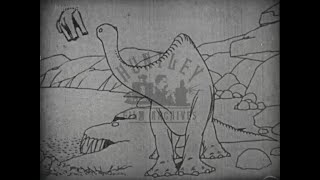 Famous Early Animation Gertie the Dinosaur 1910s  Film 1046818 [upl. by Reiko516]